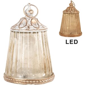 Decoración con LED Clayre & Eef 6GL5229 Ø 8x12 cm / 2x AAA
