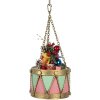 Clayre & Eef 6Y5865P Decoración Tambor Ø 12x16/27 cm Rosa