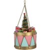 Clayre & Eef 6Y5866 Decoración Tambor Rosa Azul Ø 17x25/37 cm