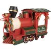 Decoración Locomotora Clayre & Eef 6Y5871 35x16x22 cm Rojo