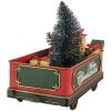 Decoración Vagón de Tren Clayre & Eef 6Y5872 31x15x25 cm Rojo
