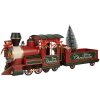 Decoración Vagón de Tren Clayre & Eef 6Y5872 31x15x25 cm Rojo