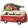 Clayre & Eef 6Y5873 Modelo Autobús 38x16x28 cm Rojo Beige