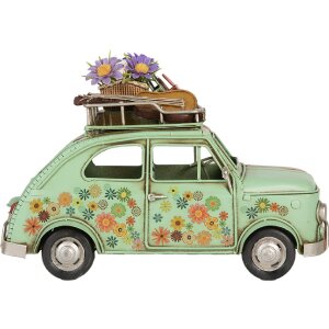 Clayre & Eef 6Y5876 Decoración Auto Verde 26x12x18 cm