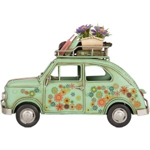 Clayre & Eef 6Y5876 Decoración Auto Verde 26x12x18 cm