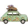 Clayre & Eef 6Y5876 Decoración Auto Verde 26x12x18 cm