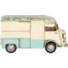 Decoración Foodtruck Clayre & Eef 6Y5877 26x14x14 cm Beige Azul