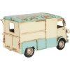 Decoración Foodtruck Clayre & Eef 6Y5877 26x14x14 cm Beige Azul