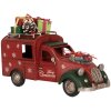 Decoración Auto Clayre & Eef 6Y5881 Rojo 26x11x17 cm