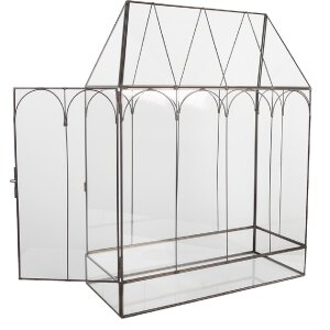 Clayre & Eef 5GL0022 Mini invernadero decorativo...