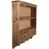 Armario de pared Clayre & Eef 5H0746 56x13x60 cm Marrón Madera Estilo Campestre
