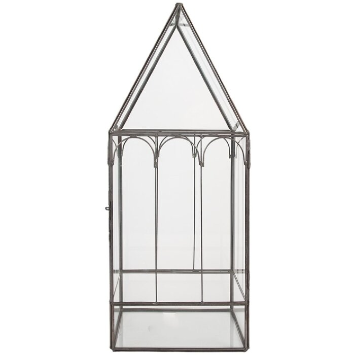 Mini invernadero decorativo Clayre & Eef 6GL5367 15x15x38 cm