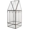 Mini invernadero decorativo Clayre & Eef 6GL5367 15x15x38 cm