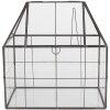 Clayre & Eef 6GL5368 Decoración mini Invernadero 25x16x26 cm