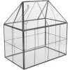 Clayre & Eef 6GL5368 Decoración mini Invernadero 25x16x26 cm