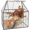 Clayre & Eef 6GL5368 Decoración mini Invernadero 25x16x26 cm