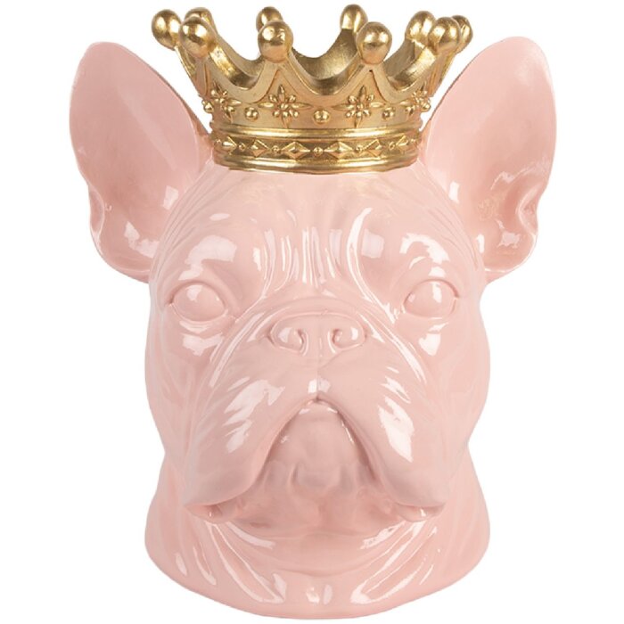 Decoración Perro Clayre & Eef 6PR5804 19x16x20 cm