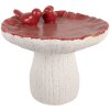 Decoración Hongo Ø 25x21 cm Blanco y Rojo Clayre & Eef 6TE0581