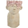 Maceta Clayre & Eef 6TE0584L 20x19x31 cm Beige Rosa