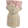Maceta Clayre & Eef 6TE0584M 16x15x25 cm Beige Rojo