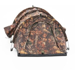 Tienda de campaña de camuflaje Buteo Photo Gear Falco Mark IV Marrón Tienda Individual 3 Aberturas