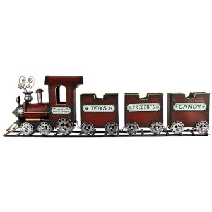 Tren Decorativo Clayre & Eef 5Y1298 95x19x28 cm