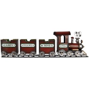 Tren Decorativo Clayre & Eef 5Y1298 95x19x28 cm