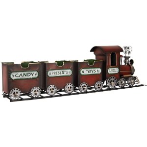 Tren Decorativo Clayre & Eef 5Y1298 95x19x28 cm