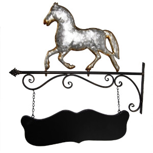 Señal Decorativa de Caballo Clayre & Eef 5Y1312 66x3x67 cm