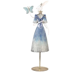 Conejo Decorativo Clayre & Eef 5Y1350 26x12x73 cm