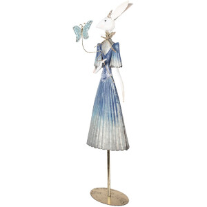 Conejo Decorativo Clayre & Eef 5Y1350 26x12x73 cm