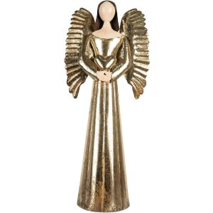 Decoración Ángel Clayre & Eef 5Y1372 29x18x68 cm Dorado