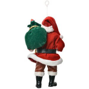 Adorno colgante Papá Noel Clayre & Eef 66246 10x6x17 cm