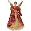 Decoración Ángel Clayre & Eef 66251 26x15x44 cm Rojo y Dorado