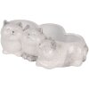 Maceta Gato Clayre & Eef 6CE2132 Gris 27x16x10 cm