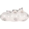 Maceta Gato Clayre & Eef 6CE2132 Gris 27x16x10 cm