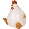Clayre & Eef 6CE2133 Decoración Gallina 18x14x17 cm Beige y Marrón