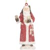 Clayre & Eef 6PR5533 Adorno de Navidad Papá Noel 5x3x11 cm