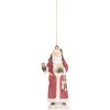 Clayre & Eef 6PR5533 Adorno de Navidad Papá Noel 5x3x11 cm