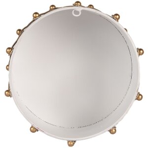 Clayre & Eef 6Y5806 Decoración Tambor Set de 2 Ø 40x25 / Ø 26x17 cm