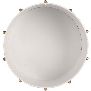 Clayre & Eef 6Y5806 Decoración Tambor Set de 2 Ø 40x25 / Ø 26x17 cm