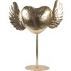 Corazón Decorativo Clayre & Eef 6Y5862 38x11x47 cm Dorado