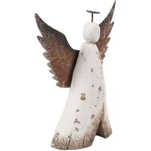 Decoración Ángel Clayre & Eef 6H2416M 14x4x15 cm