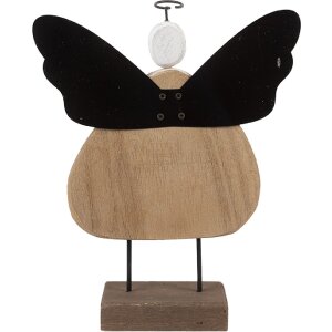Ángel Decorativo Clayre & Eef 6H2417L 20x6x25 cm Marrón