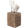 Corazón Decorativo Clayre & Eef 6H2418 Madera 7x6x15 cm