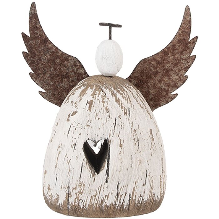 Decoración Ángel Clayre & Eef 6H2419M 13x5x14 cm