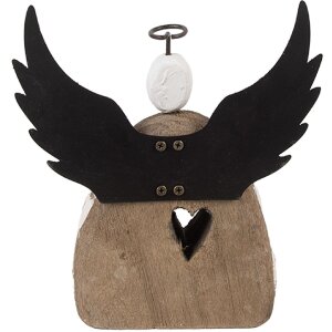 Decoración Ángel Clayre & Eef 6H2419M 13x5x14 cm