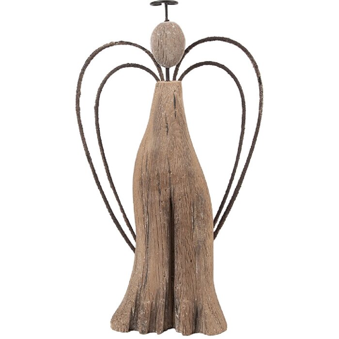 Decoración Ángel Clayre & Eef 6H2421L 14x4x26 cm