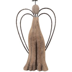 Decoración Ángel Clayre & Eef 6H2421L 14x4x26 cm