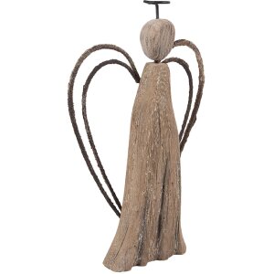 Decoración Ángel Clayre & Eef 6H2421M 12x3x18 cm